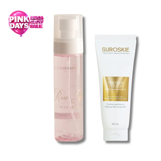 ACE Your Base Combo ( Rose Glass Skin Mist + Feather Touch Moisturiser )