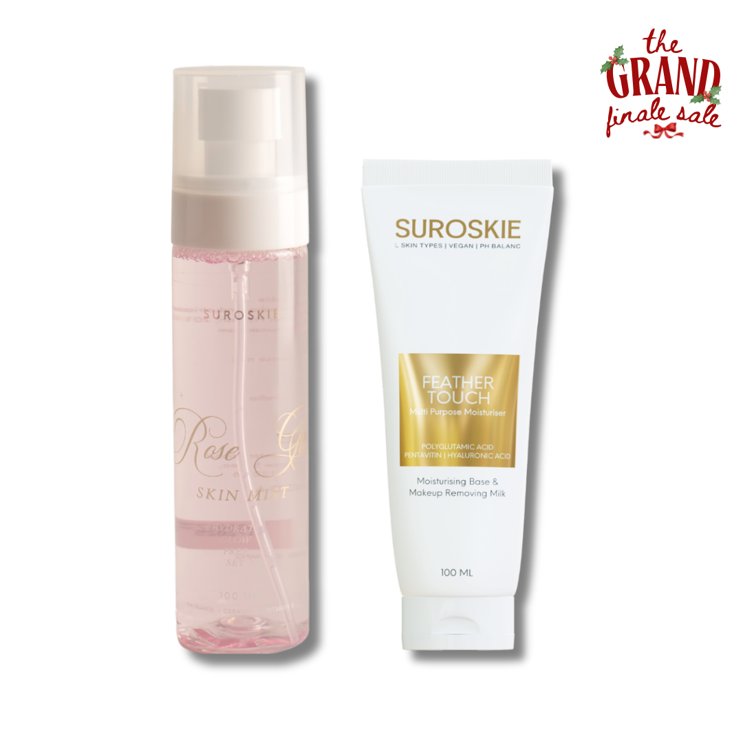 ACE Your Base Combo ( Rose Glass Skin Mist + Feather Touch Moisturiser )