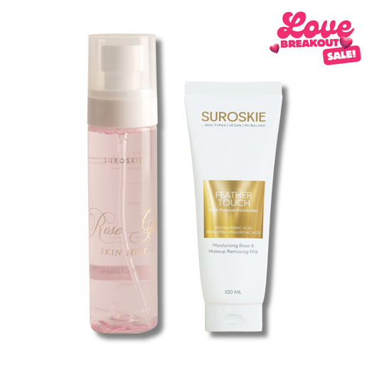 ACE Your Base Combo ( Rose Glass Skin Mist + Feather Touch Moisturiser )