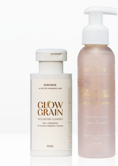 Glow Grain Rice Enzyme Cleanser Combos