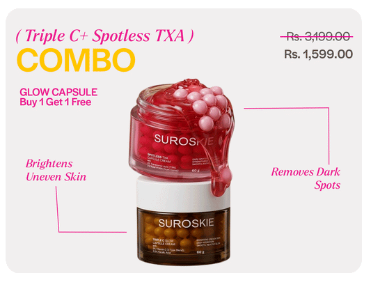GLOW CAPSULE Buy 1 Get 1 Free ( TRIPLE C + SPOTLESS TXA )