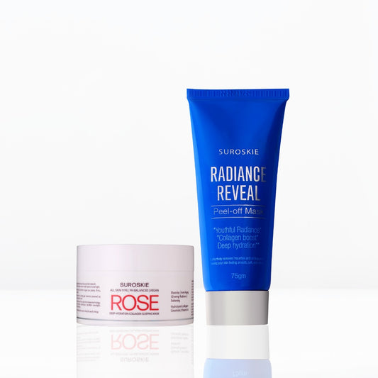 Radiance Reveal + Rose Sleeping mask