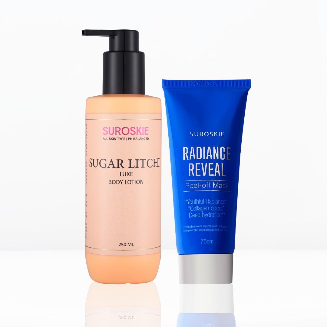 Radiance Reveal Combo with Sugar Litchi Body Lotion