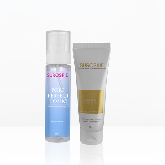 Glowease Combo With Pore Perfect Tonic