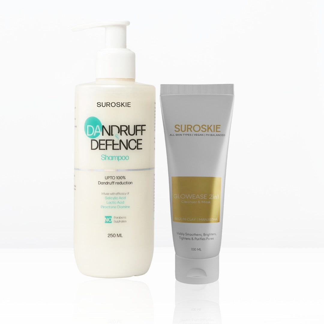 Glowease Combo With Anti Dandruff Defence Shampoo