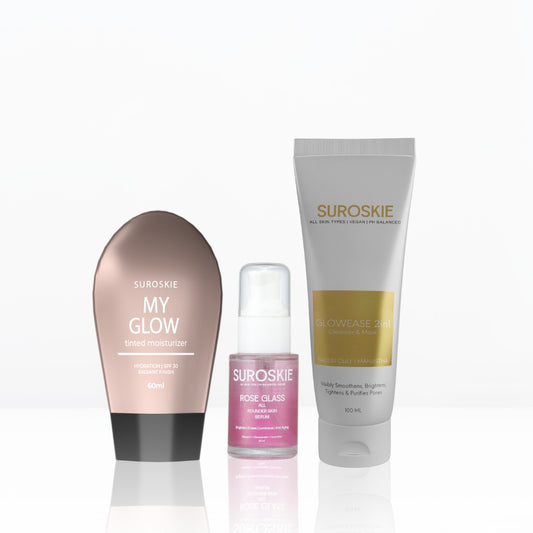 Glow Combo (Glow Ease & My Glow & Rose Serum)