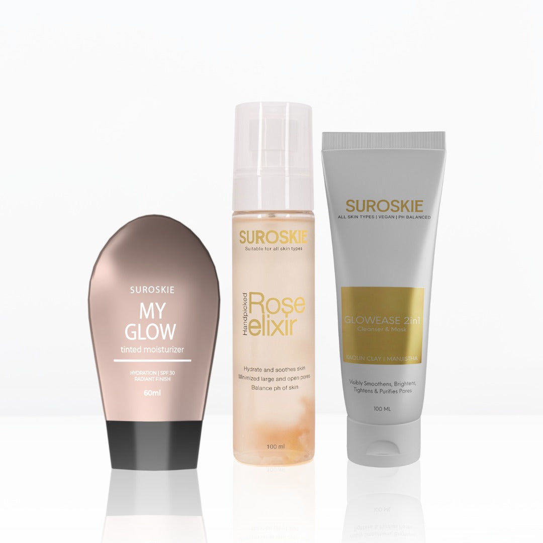 Glow Combo (Glow Ease & My Glow & Rose Elixir)