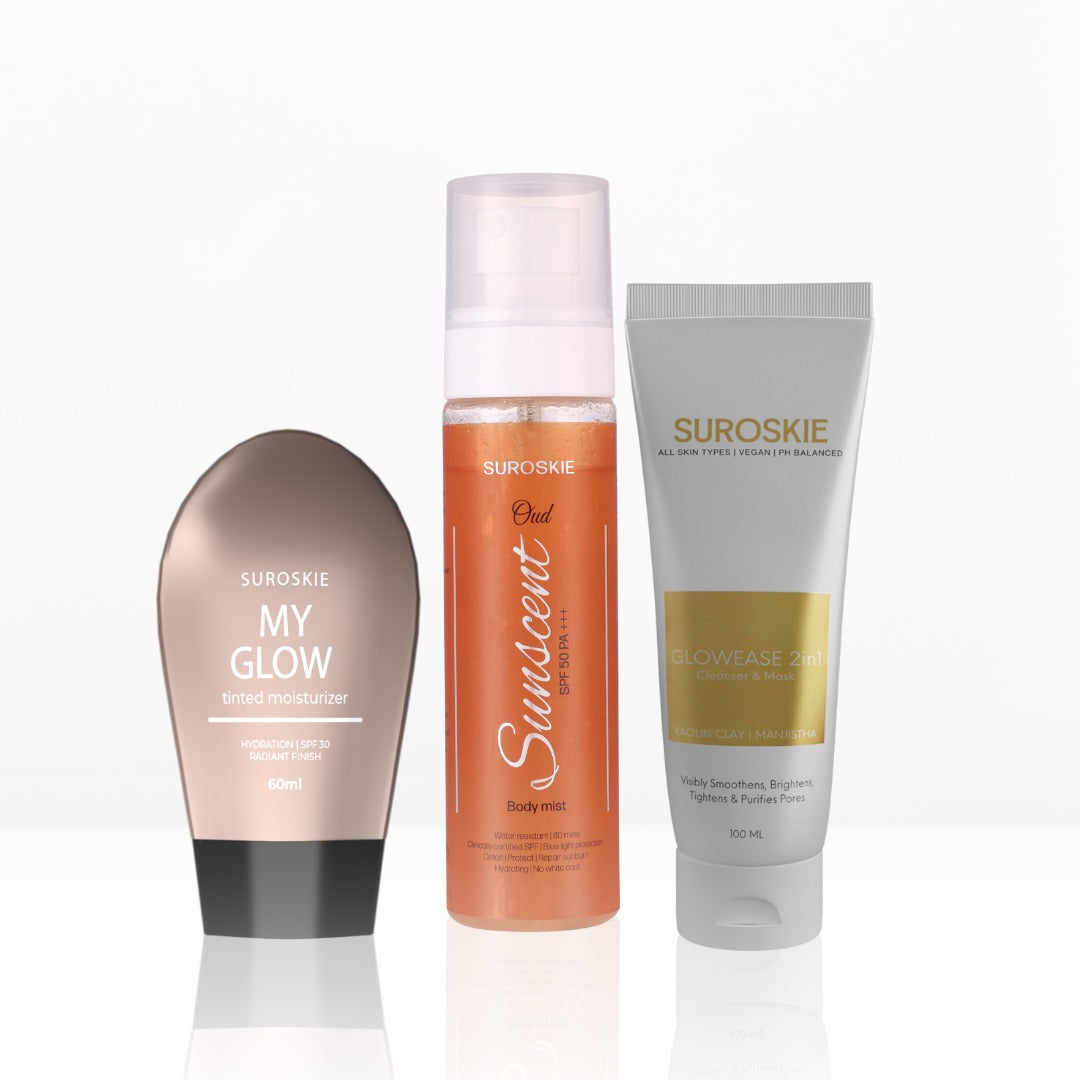 Glow Combo (Glow Ease & My Glow & Sunscent)