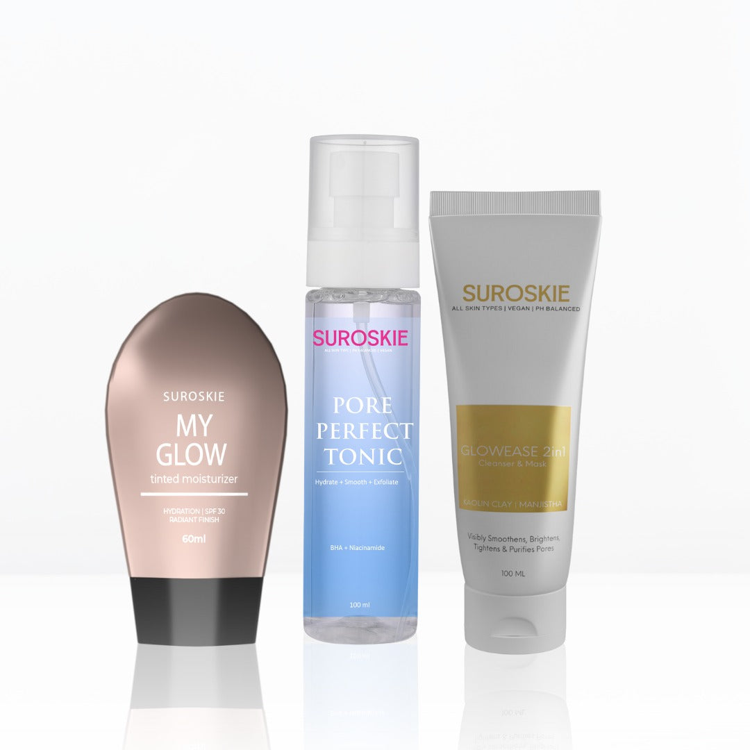 Glow Combo (Glow Ease & My Glow & Pore Perfect Tonic)