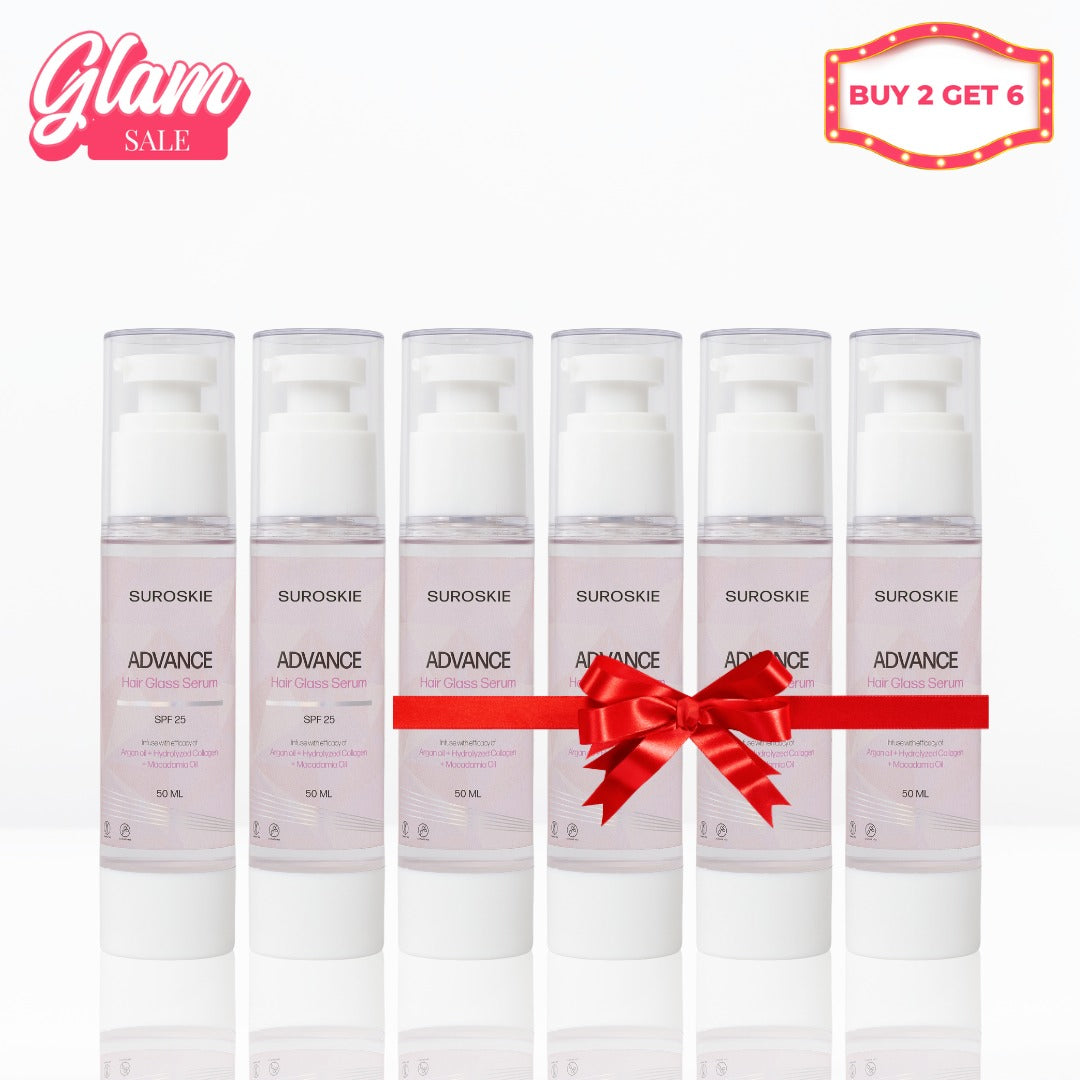 Buy 2 Get 6 Suroskie Advanced Glass Hair Serum SPF 25