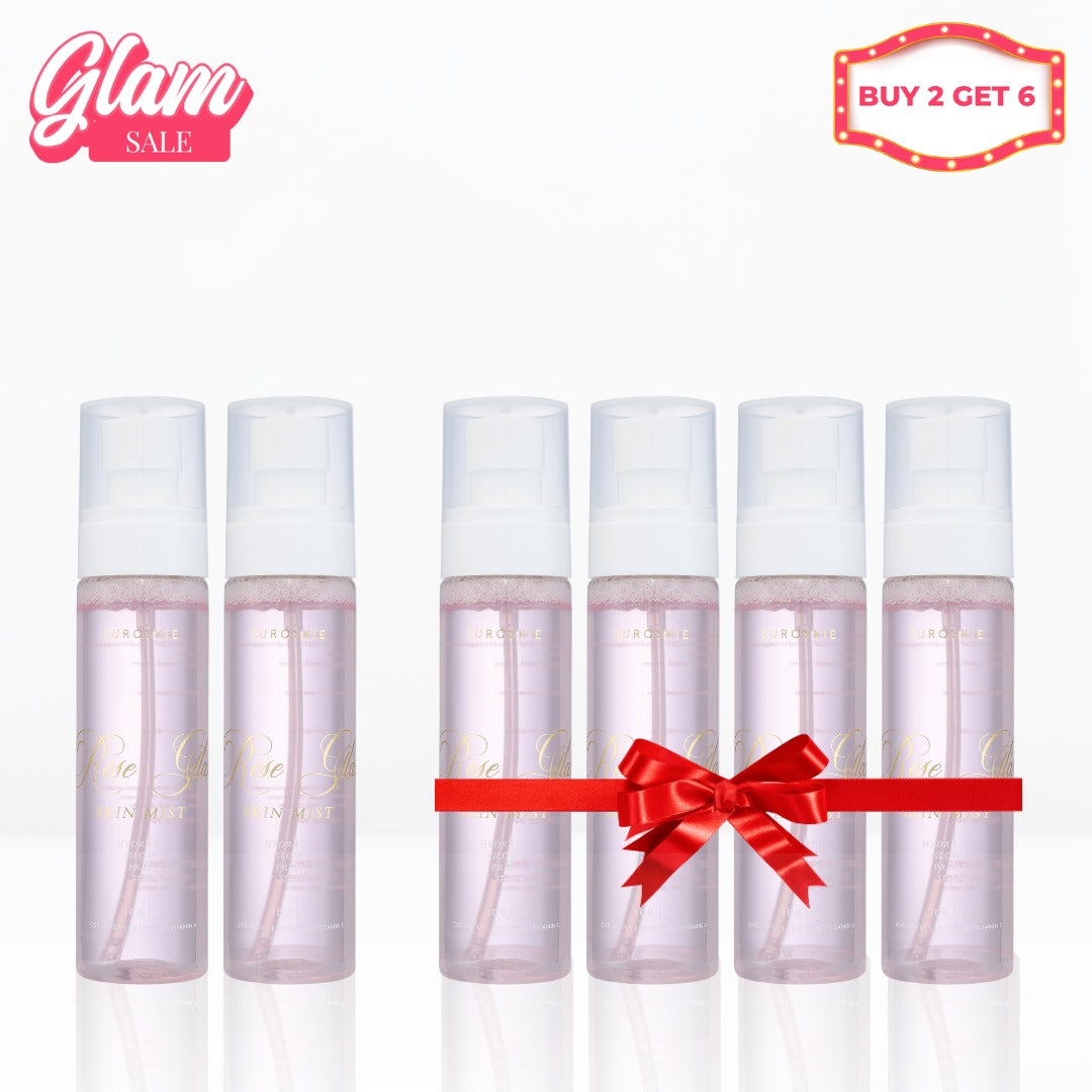 Buy 2 Get 6 Suroskie Rose Glass Skin Mist