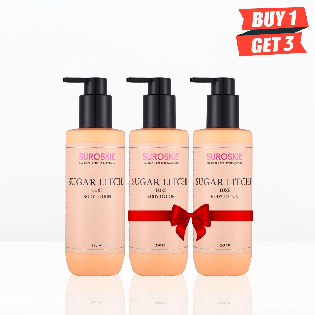 Pay For 1 Get 3 Sugar Litchi Body Lotion