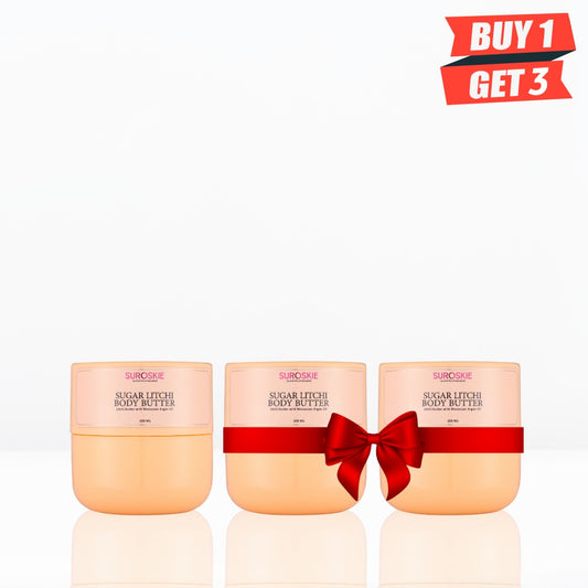 Pay For 1 Get 3 Sugar Litchi Body Butter