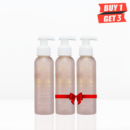 Pay For 1 Get 3  Rose Petals Melt Cleanser