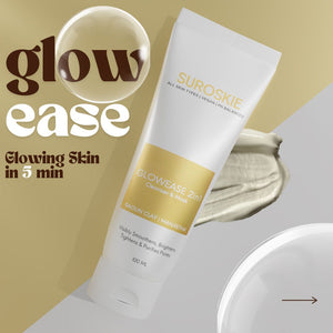 GlowEase 2 in 1 Cleanser & Mask