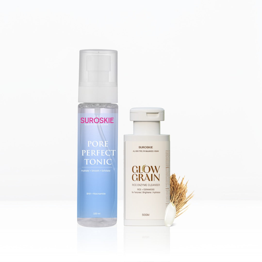 Glow Grain Rice Enzyme Cleanser Combos