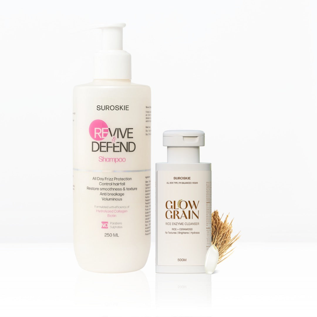 Glow Grain Rice Enzyme Cleanser Combos