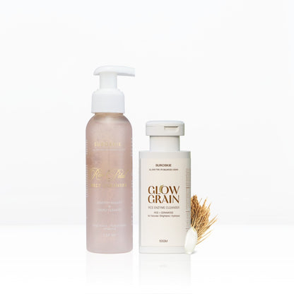 Glow Grain Rice Enzyme Cleanser Combos