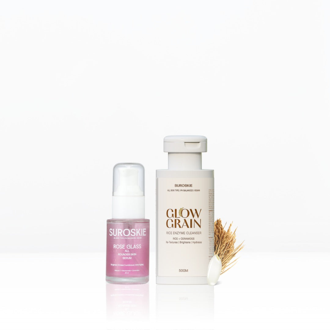 Glow Grain Rice Enzyme Cleanser Combos