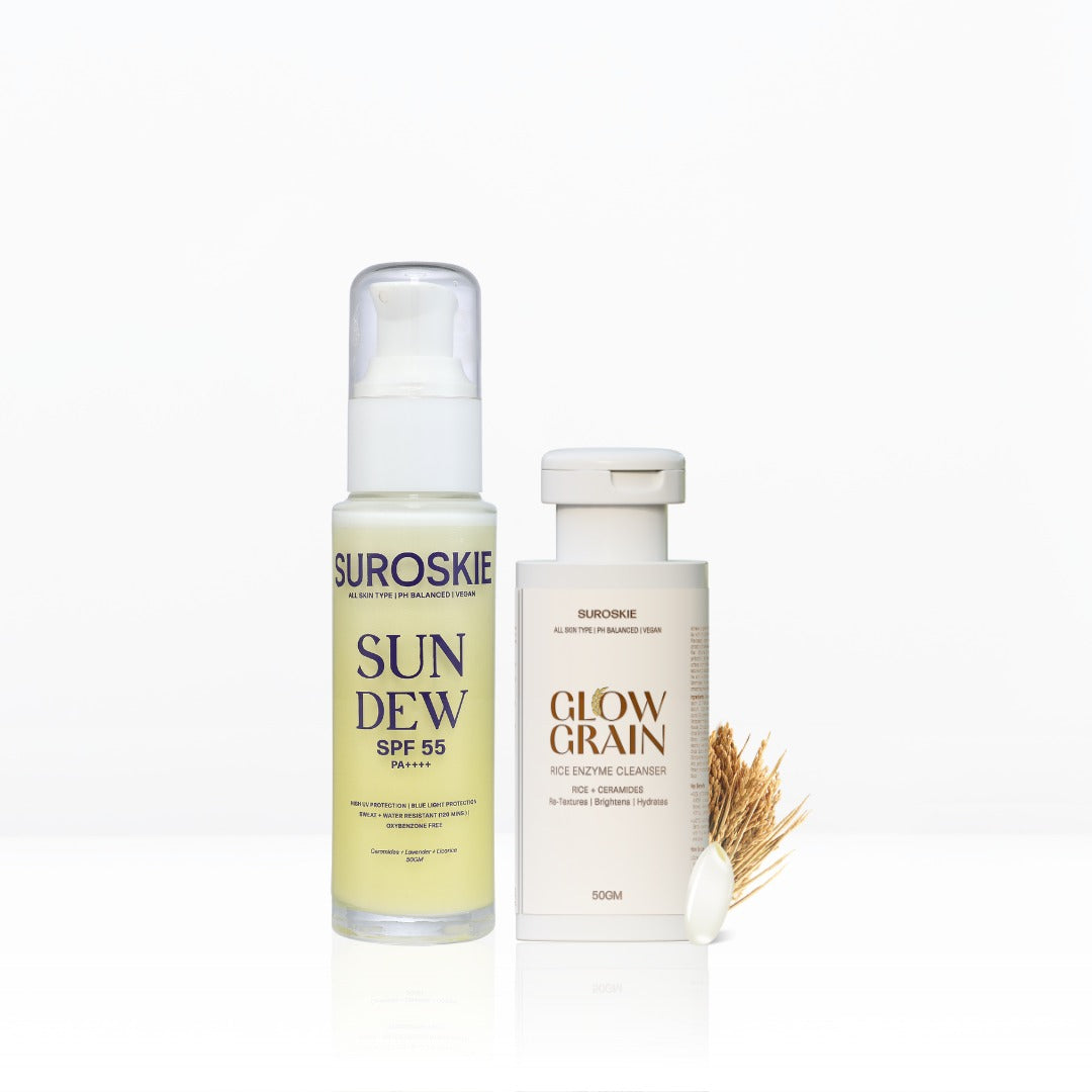 Glow Grain Rice Enzyme Cleanser Combos