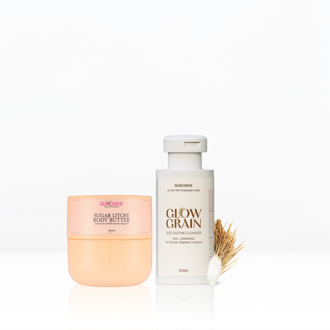 Glow Grain Rice Enzyme Cleanser Combos