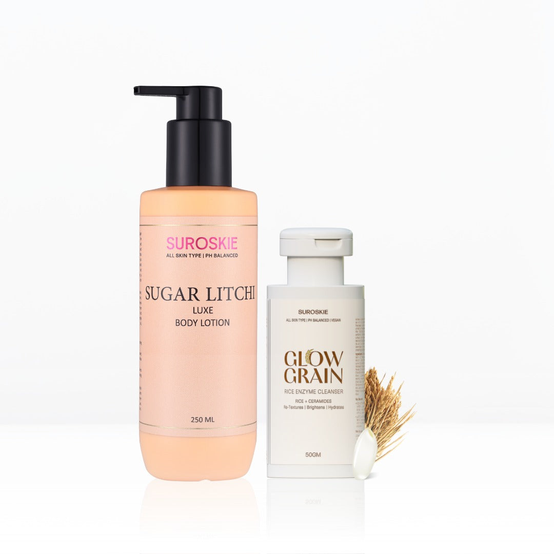 Glow Grain Rice Enzyme Cleanser Combos