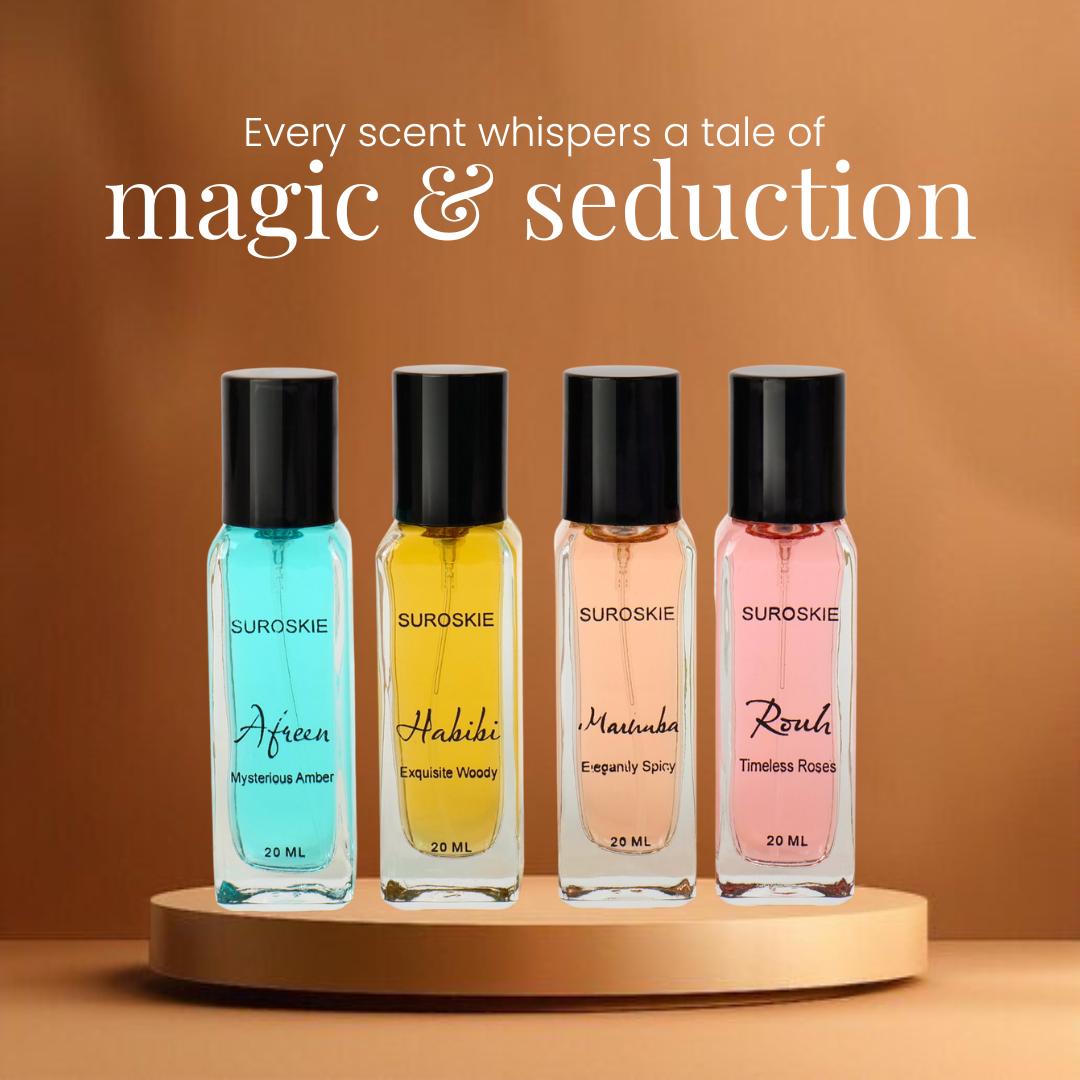 MINI NAYAAB COLLECTION PACK OF 4 PERFUMES