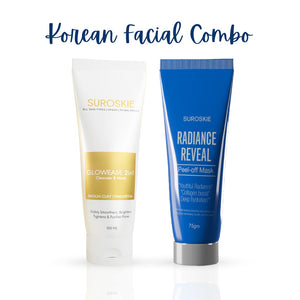 Korean Facial Combo Glowease + Radiance Reveal