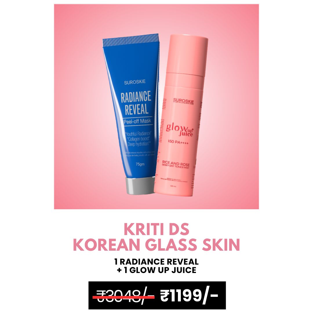 KOREAN GLASS SKIN (PEEL OFF MASK + GLOW UP JUICE)