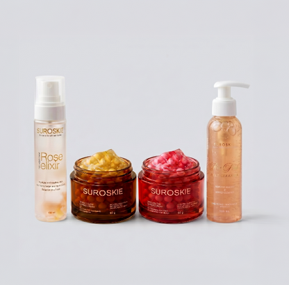 Rose Cleanser + Rose Elixir Combo + Any  Capsule Cream