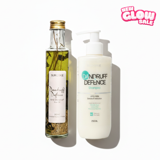 Dandruff oil + Dandruff shampoo