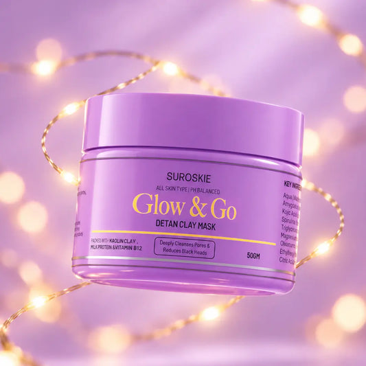 Glow and Go De-tan Clay Mask ( 50GM)