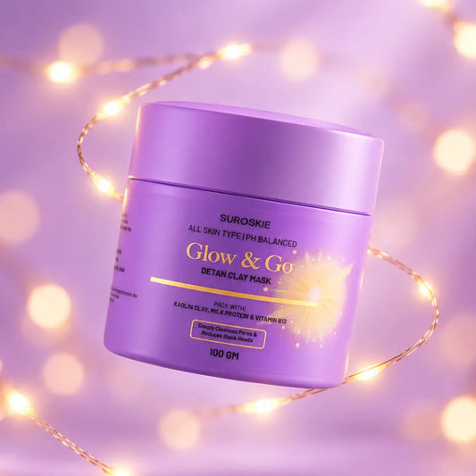 Glow and Go De-tan Clay Mask (100GM)