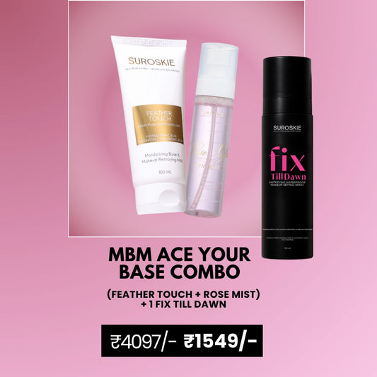MBM ACE YOUR BASE COMBO+ FIX TILL DAWN MAKE UP FIXER