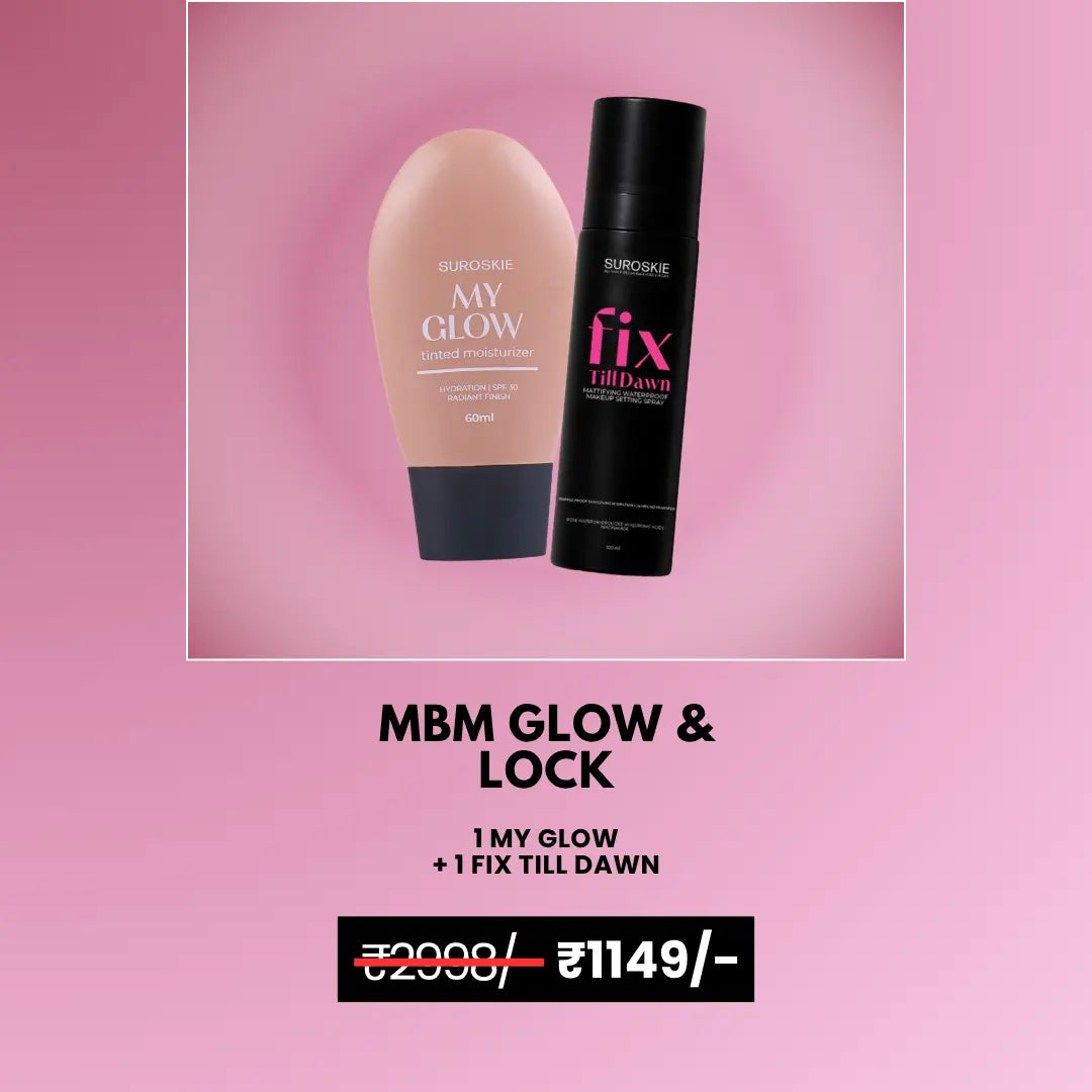 MBM GLOW & LOCK COMBO MY GLOW + MAKE UP FIXER