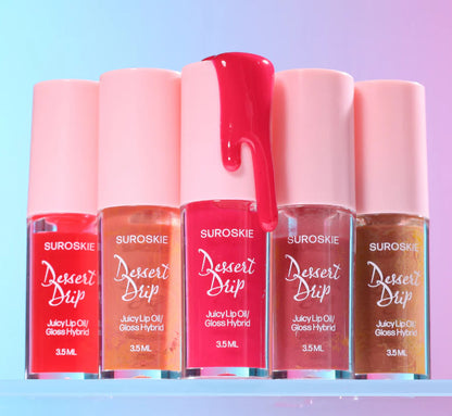 Pay For 1 Get 3  Dessert Drip Lip Oil/ Lip Gloss