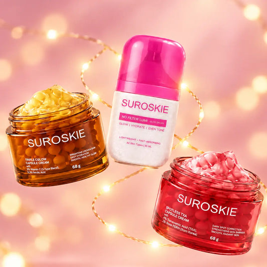 Illuminating Serum + Triple C + TXA Capsule Cream
