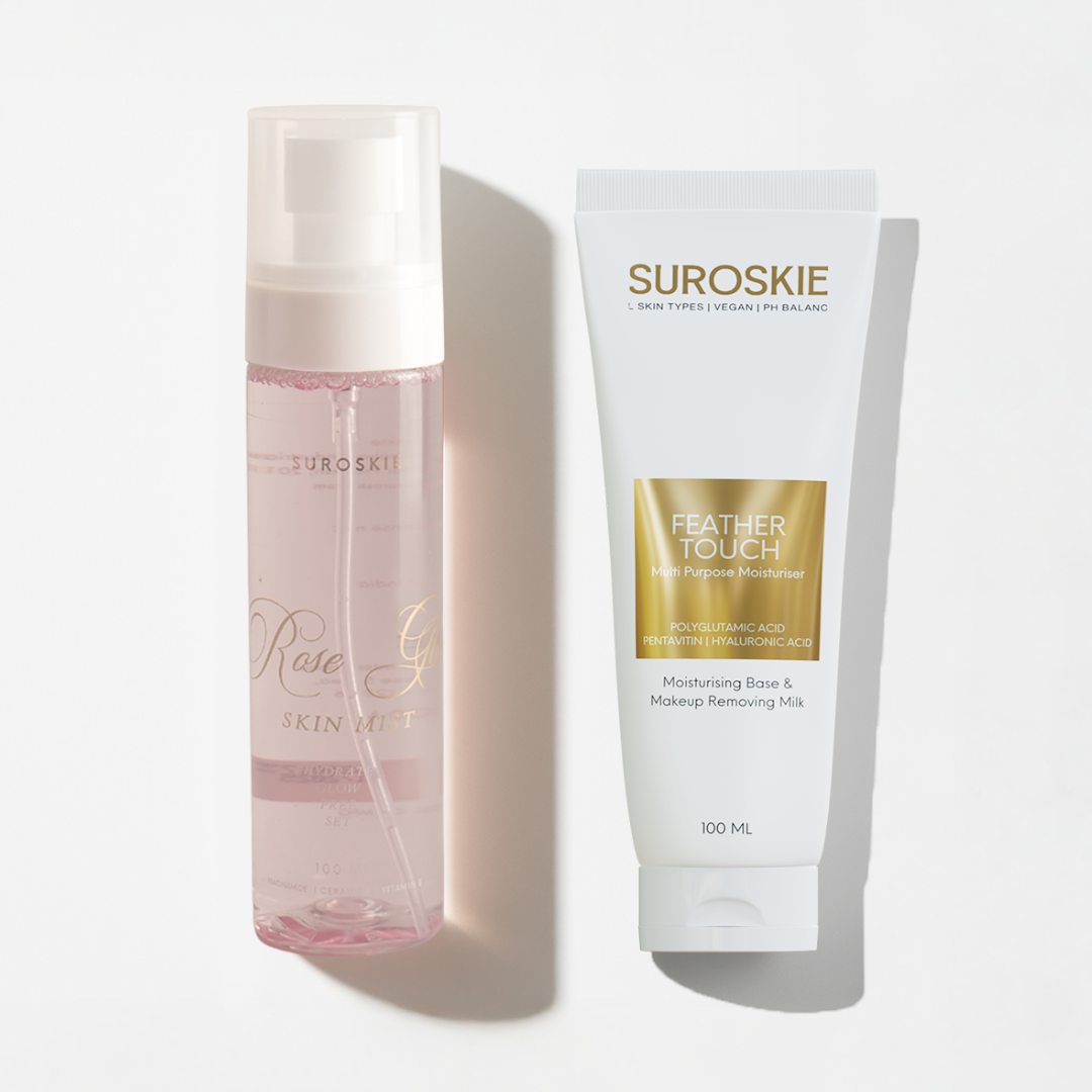 ACE Your Base Combo (RoseGlass Skin Mist + Feather Touch Moisturizer