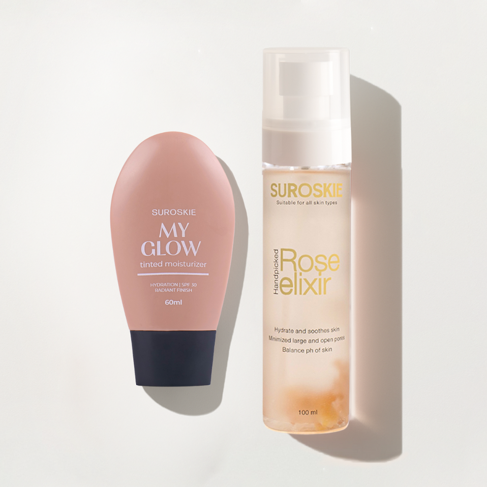 My Glow + Rose Elixir Combo – Suroskie