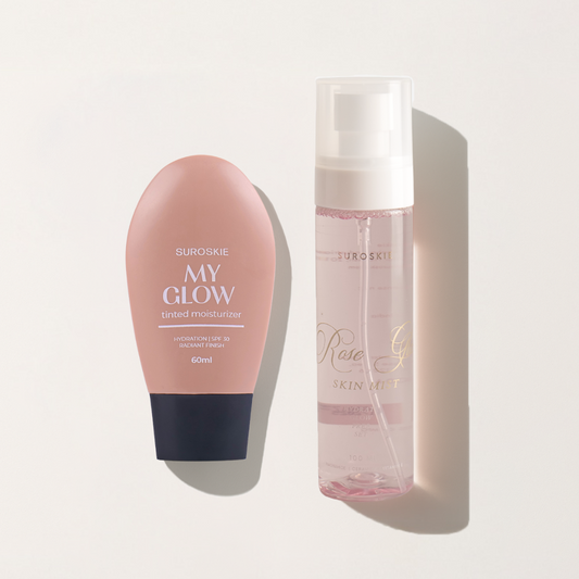 My Glow + Rose Glass Mist