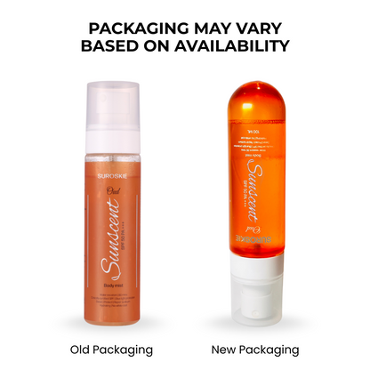 Sunscent Oud Sunscreen Body Mist with SPF 50 PA+++
