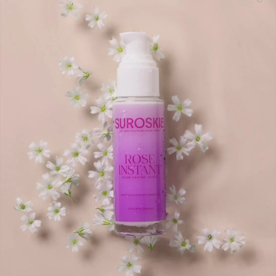 Enzyme Scrub | Aha Bha Face Scrub | Rose Face Scrub – Suroskie