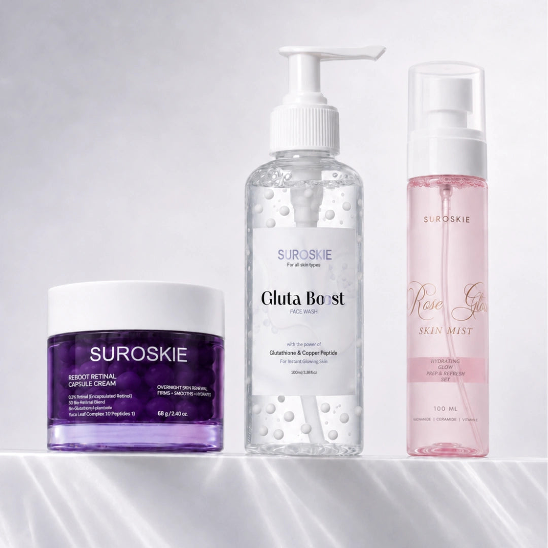 RETINAL + GLUTA BOOST + ROSE MIST