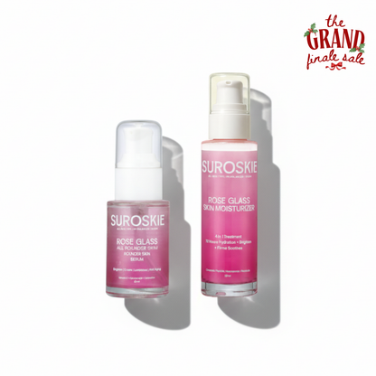 All Rounder Serum + Rose Moisturiser