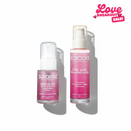 All Rounder Serum + Rose Moisturiser Combo