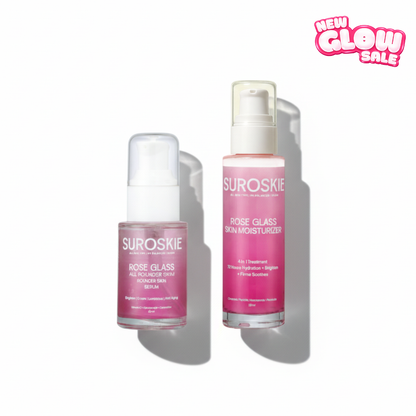 All Rounder Serum + Rose Moisturiser Combo