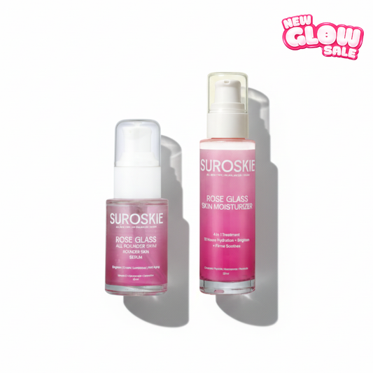 All Rounder Serum + Rose Moisturiser Combo