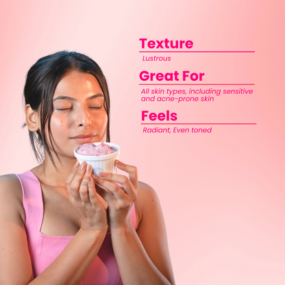 Velvet Glaze Exfoliating Glow 2-in-1 Body Scrub Wash