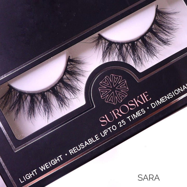 Buy Sara 3d Mink Eyelashes Online - Suroskie