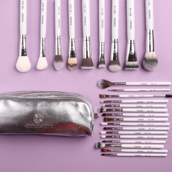 Master Brush Set With Pouch - 24 Pcs